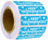 wootile Rectangle Keep Refrigerated Stickers, Waterproof Shipping Labels 0.5 X 1.5 Inch, 500 Adhesive Labels
