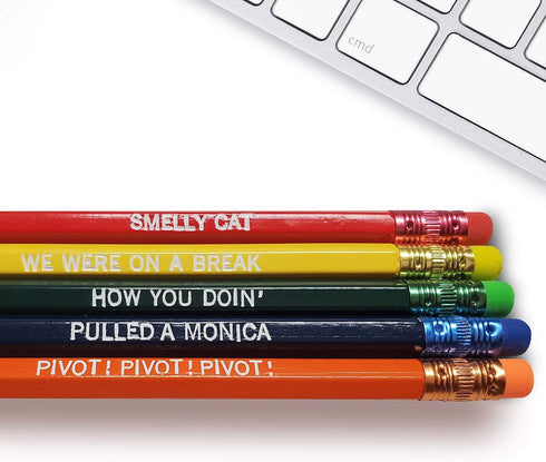 Friencils - Inspirational Pencils Engraved With Funny And Motivational Sayings For School And The Office by Fresh Prints of CT