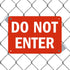 SmartSign "Do Not Enter" Sign, 7" x 10" Plastic