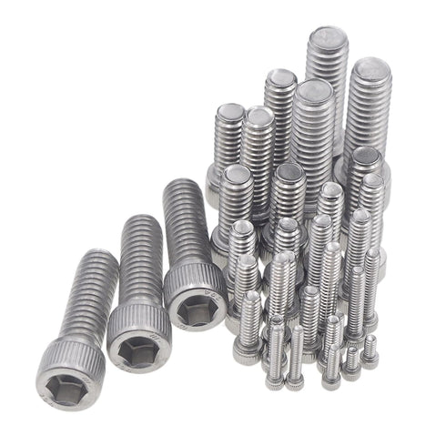 #2-56 to 5/16"-18 UNC Stainless Steel Hex Socket Head Cap Screws/Bolts Assortment Kit