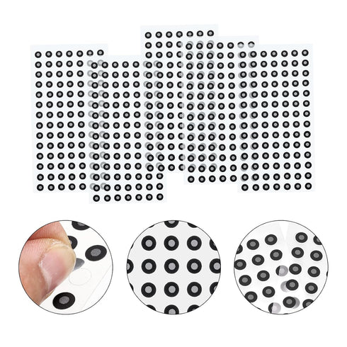 2400 3D 3mm 3D 3D 3D 3D Scanners(3x6mm) uxcell Pcs Scanner Markers High Reflective Scanning Dots Tracking Dots