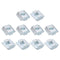 uxcell 30pcs T Nuts, Nickel Plated Carbon Steel T Slot Bolts, M8 Hammer Head Fastener for Aluminum Extrusion Profile