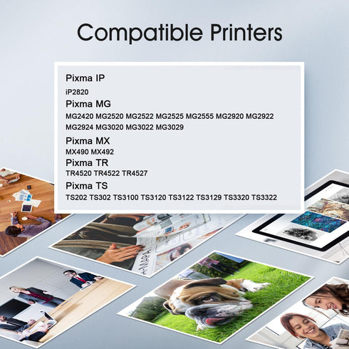 PG-245 XL Black Printer Ink Replacement for Canon 245 245XL Ink Cartridge for PIXMA MG2420, MG2520, MG2522, MG2525,