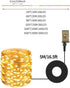 SenLuKit Copper Wire Fairy Lights Waterproof Plug in Christmas String Lights with Remote for Living Bed Room, Backyard