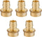 EFIELD Pex-A 1/2"x 1/2" Female NPT Adapter, Full Flow Expansion Brass Fitting, ASTM F1960, Pack of 5 (PEX1960026-5PCS)