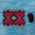 Wave Line Mouse Pad Aztec Triangle Pattern Ethnic Purple Red Blue Brown Mouse Mat Non-slip Rubber Base Mousepad for Computer Laptop PC Gaming Working Office & Home 9.5x7.9 Inch by Mugod