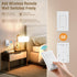 100 Pre-Programmed, SURAIELEC Wireless Light Switch Remote Control Outlet, No Wiring Needed, FT Range, Remote Outlet
