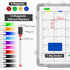 Large Dry Erase Calendar Whiteboard for Wall, Polegas 24" X 18" Magnetic Double Sided Calendar for Home School Office