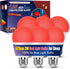 Neporal 3W 625nm Red Light Bulbs for Sleep, 100% Blue Light Blocking