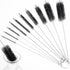 LOVEINUSA Straw Cleaner Brush Set of 10PCS, 8.2 Inch Nylon Pipe Cleaners for Reusable Straws