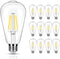40 Watt Light Bulbs, E26 Bulb, 4000K Cool White 4W LED Edison