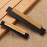 Generic 2 Kitchen Handles Pieces Drawer Handle Solid Wood Handles Base Made of Solid Zinc Alloy Cupboard Knobs Retro
