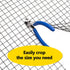 36" 50' 1/4inch 19 (3650-19Gauge) x Hardware Cloth Gauge, Black Galvanized Welded Wire Mesh Roll for Chicken Coop