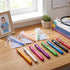 12 Pack 8 Lewtemi Penlight for Nurse Bulk LED Reusable Diagnostic Pen Light with Pupil Gauge Pocket Clip for Employee