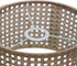 Ioensy 16cmx12cm Rattan Lampshade, Drum Lampshade for Table Lamp, Floor Lamp, Droplight, Pendant Light Cover for Home