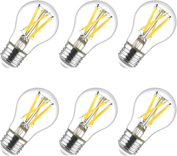 LUXRITE A15 Edison LED Bulb, 60W Equivalent, 8.5W, Dimmable, Enclosed Fixture Rated,