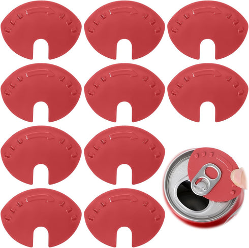 Ymapinc Can Covers for Soda,10pcs Soda Can Lids to Keep Carbonation Plastic Top