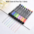 Browill (8 Pack) Magnetic Dry Erase Markers, Dealkits Low Odor White Board Markers Whiteboard Markers with Erasers