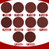 Uenhoy 100 3 Inch 80-3000 Pcs Sanding Discs Kit, Grit Hook & Loop Sanding Disc, Quick Change Sandpaper Orbital Sander