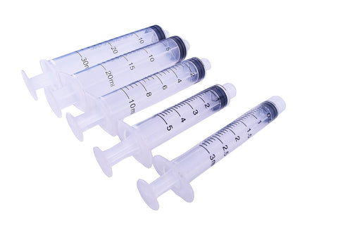 100pcs 1/2" Stainless Blunt Tip Dispensing Needles Set + 5pcs Industrial Syringe with 16pcs Tapered Needles