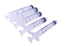100pcs 1/2" Stainless Blunt Tip Dispensing Needles Set + 5pcs Industrial Syringe with 16pcs Tapered Needles