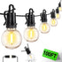 Lights,100FT 32 Bulbs, 2700K Dimmable ZJOJO LED Outdoor String Outdoor Lights for Patio with Shatterproof Waterproof