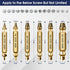 Damaged Screw Extractor Kit Stripped Screw Extractor Set DIY Hand Tools Gadgets Gifts for Men Broken Bolt Extractor Remover Sets, 6PC HSS Drill Bit Bolt Extractor Kit for Removal of Rusty Hardware