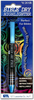 G T Luscombe Bible Dry Highlighter - Blue Carded