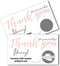 Thank You For Your Purchase Scratch Off Cards - Blank Gift Certificate