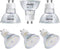 DiCUNO GU10 LED Light Bulbs, 6W 60W Halogen Replacement, Bright Daylight White 5000K, 700LM, 120 Degree Beam Angle,