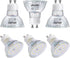 DiCUNO GU10 LED Light Bulbs, 6W 60W Halogen Replacement, Bright Daylight White 5000K, 700LM, 120 Degree Beam Angle,