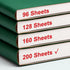 EMSHOI Bible Journal Lined Notebook, 400 Pages B5 College Ruled, Softcover Leather Journal, 100gsm Thick Paper, Dark