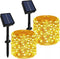 Solar String Lights Outdoor Waterproof 2 Pack Total 66ft 200LED 8 Modes