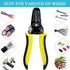 7-inch 10-22 AWG Wire Stripper/Wire Crimping Tool, Wire Cutter, Wire Crimper, Cable Stripper, Wiring Tools and Multi-Function Hand Tool
