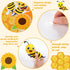 Bee Theme Birthday Bulletin Board Set with Cutouts, Supplies for Classroom, Blackboard, and School Decor