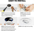 3 Inch 5CCT 2700K-6000K Dimmable, 10W, 1 Pack LTpro Recessed Lighting Gimbal LED, Waterproof Shower Light, Adjustable