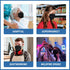 KN95 100 Pack 5-Layer 5 Face Masks Black Adults - Disposable Masks Comfortable Safety Face Masks & Adjustable Masks