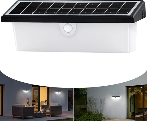 EMANER Motion Solar Flood Light Large 2500LM Bright, 3 Lighting Modes Security