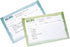 Juvale Double-Sided Recipe Cards, Watercolor Design, 60-Pack for Cooking Organization