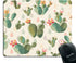 Smooffly Cactus Gaming Mousepad, Prickly Pattern Cactus Flowers Mouse Pad 9.5 X 7.9 Inch (240mmX200mmX3mm)
