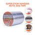 Butyl Tape, Waterproof Sealing Tape Aluminum Foil Tape for RV Repair, Window, and Boat Sealing, 6inch x 16feet