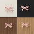 8 Pack Large Pink Bow Drawer Knobs - Decorative Pull Handles for Girls' Rooms