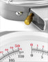 QWORK Heavy Duty Precision Hanging Scale, 110lbs / 50kg Capacity, Dual Unit