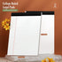 Legal Pads 8.5 x 11 White Note Pads, 2 Pack Double-Sided Printing & Perforated College Ruled Sheets