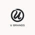 U Brands 16 x 20 Inches Cork Bulletin Board - Black Wood Frame Square Fashion Design Print (305U00-01)