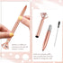 Yahenda 50 Pcs Diamond Pens - Bridal Shower Ballpoint Pen with Black Ink, Bling Pen for Women Bridesmaid Wedding