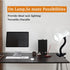 Xtricity LED Clip-on Desk Lamp with 360° Flexible Gooseneck, Reading Light for Bed Headboard, 2 Pack