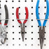 5pcs Heavy Duty Metal Pegboard Hooks with Cup Holder, Industrial-Grade Garage and Workshop Pegboard Accessories