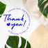 Pre-Inked Grateful Heart Custom Thank You Stamper | Personalized Business Rubber Stamp