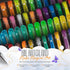 Set 192 Pack 12 12 72 96 2 ColorIt Gel Pens for Coloring with Metallic, Neon, Glitter Gel Pens - Refills & Travel Cases
